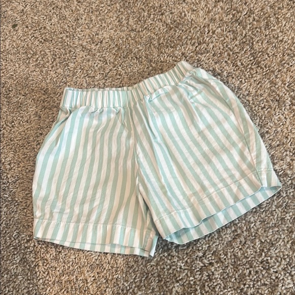 Striped Mint Green Bella bliss Shorts - Picture 1 of 2
